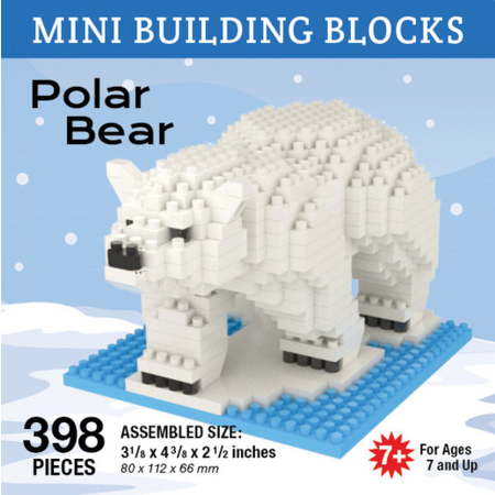 Polar Bear  - Mini Building Blocks