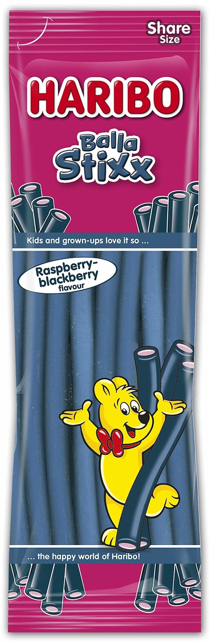 Haribo Blue Raspberry Stixx 200g Coombs Wooden Shoe Dutch Import Store Ltd.