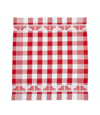 TEA  Towel Red Skates Twentse