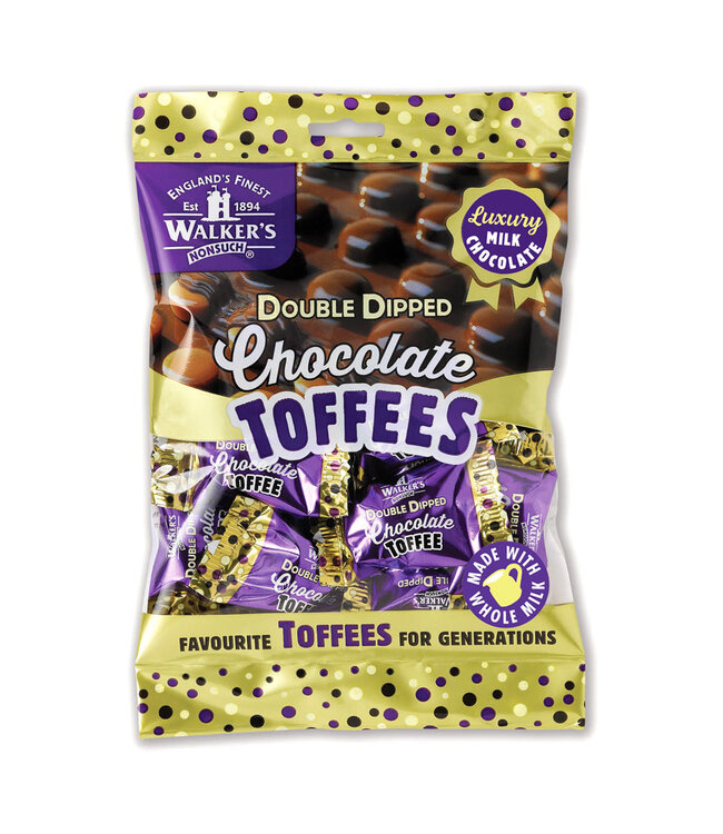 Walkers Double Dipped Chocolate Toffee