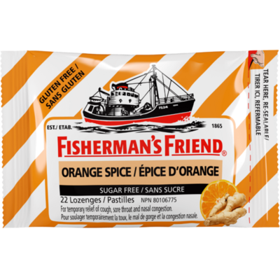 Fisherman's Friend Orange Spice Sugar Free 25g