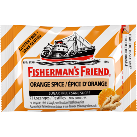 Fisherman's Friend Orange Spice Sugar Free 25g