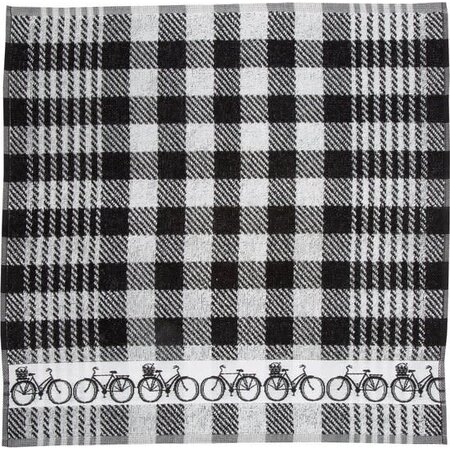 Hand Towel Black Bicycle Twenste