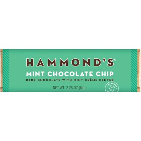 Hammond's Mint Chocolate Chip  Chocolate Bar