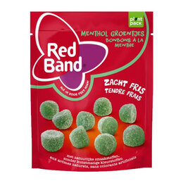 Red Band Menthol Groentjes 220g