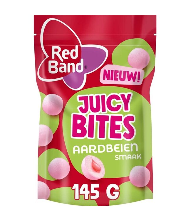 Red Band Juicy Bites Strawberry 145g