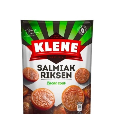 Klene Salmiak Riksen 210g