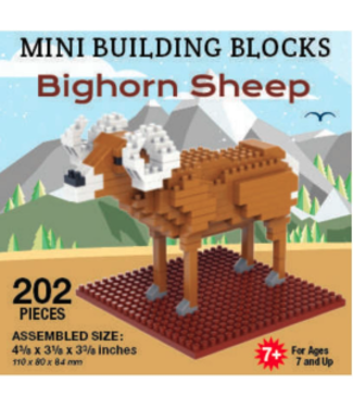 Bighorn Sheep Mountain- Mini Building Blocks