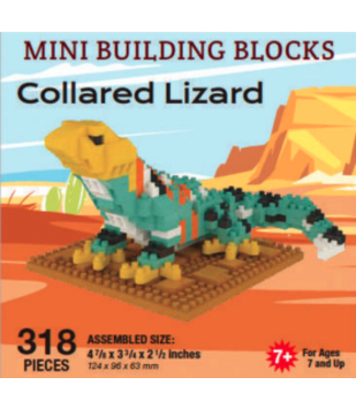 Collared Lizard - Mini Building Blocks