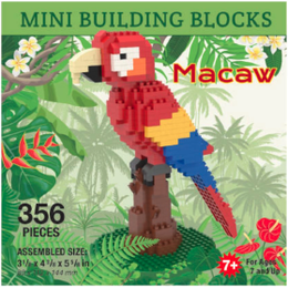 Macaw - Mini Building Blocks