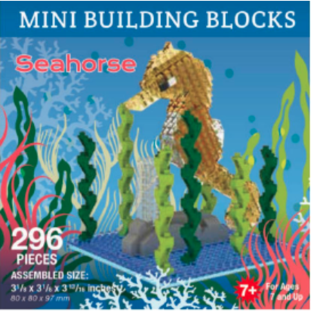 Seahorse  - Mini Building Blocks