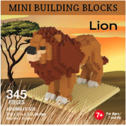 Lion  - Mini Building Blocks