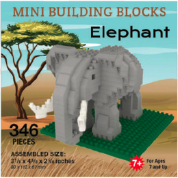 Elephant - Mini Building Blocks