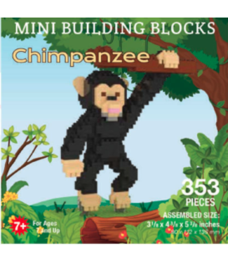 Chimpanzee - Mini Building Blocks
