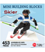 Skier - Mini Building Blocks