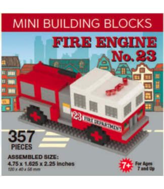 Fire Truck- Mini Building Blocks