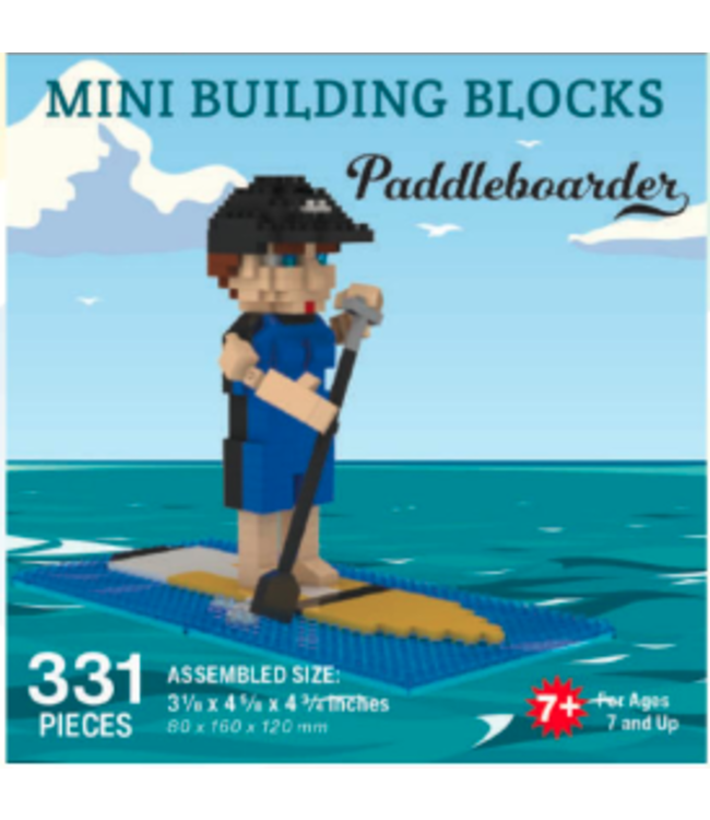 Paddleboarder- Mini Building Blocks