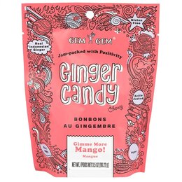 Gem Gem Ginger Candy Mango 100g