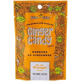 Gem Gem Ginger Candy Orange 100g