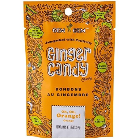 Gem Gem Ginger Candy Orange 100g