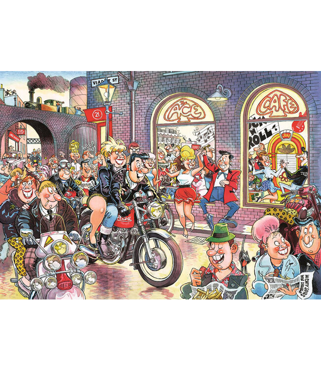 Rock around the Clock! Puzzle 1000pc (Destiny Retro 7)