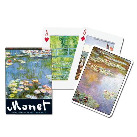 Monet Lilies Playing Cards - Double Deck