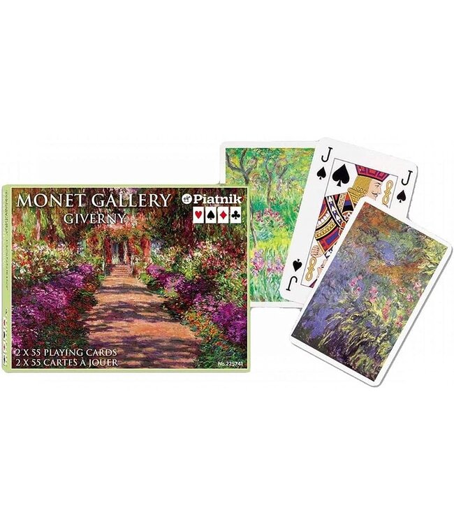 Monet Giverny Playing Cards - Double Deck