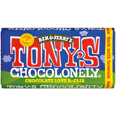 Tony's Chocolonely Dark Milk Brownie 180g