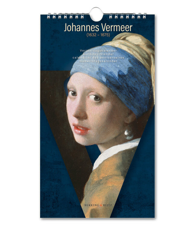 Vermeer Perpetual Birthday Calendar