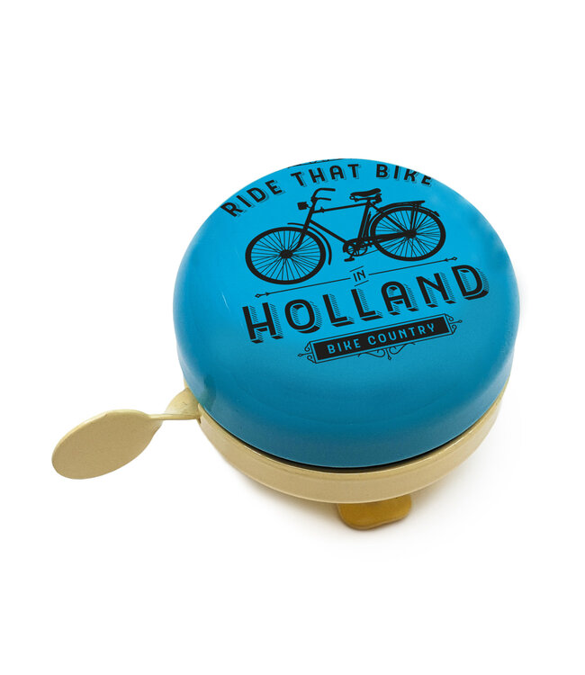 Ride that Bike Holland Bike Bell Blue