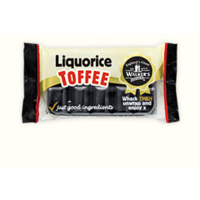 Walkers Licorice Toffee Bar 100g