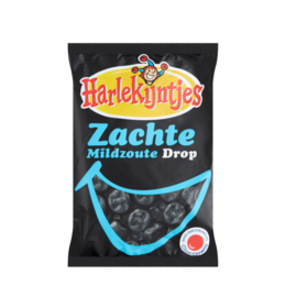 Harlekijntjes Soft Salty Licorice 300g