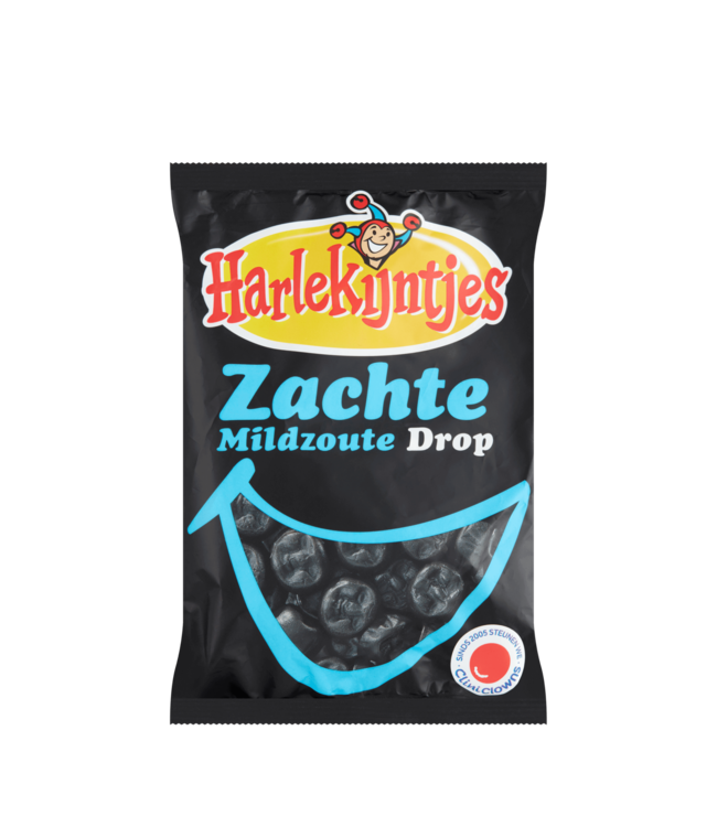 Harlekijntjes Soft Salty Licorice 300g