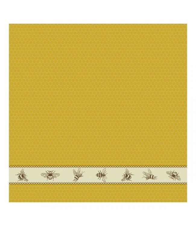 TEA Towel Yellow Bees DDDDD