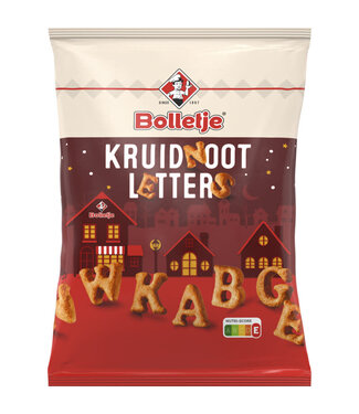 Bolletje Kruidnoot Letters 200g