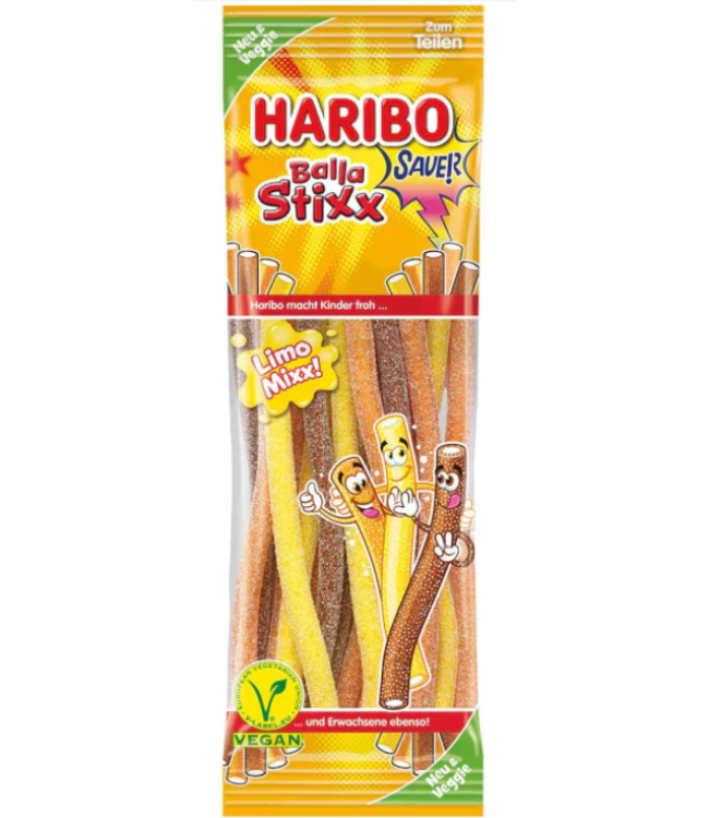 Haribo Balla Limo Stixx
