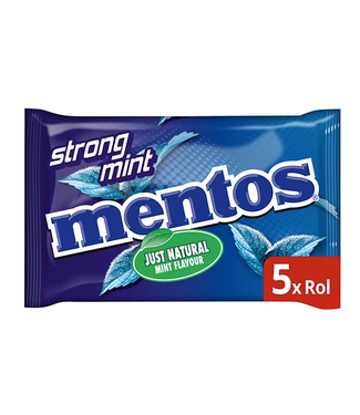 Mentos Strong Mint 5pk 188g Mentos Strong Mint 5pk 188g