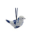 Bird - Delft Blue Windmill Christmas Ornament