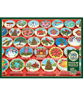 Snow Globe Cookies Puzzle 1000pc