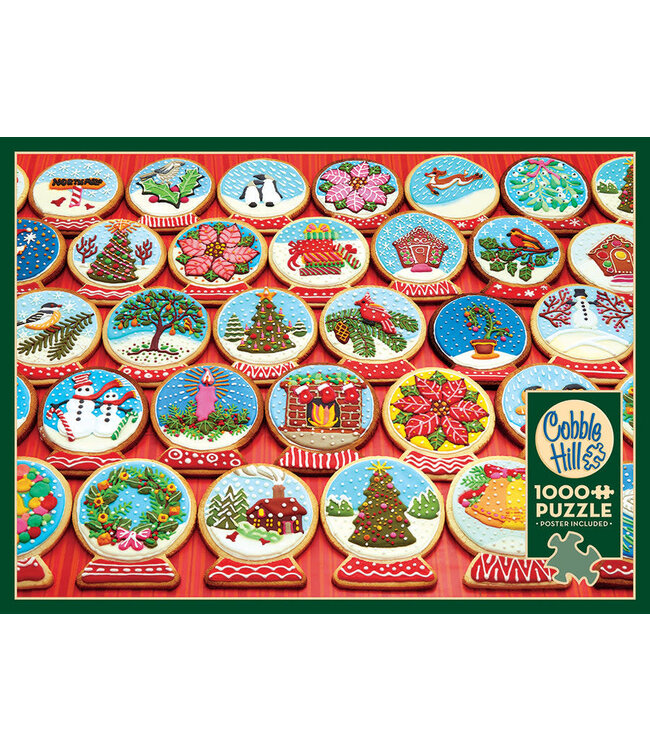 Snow Globe Cookies Puzzle 1000pc