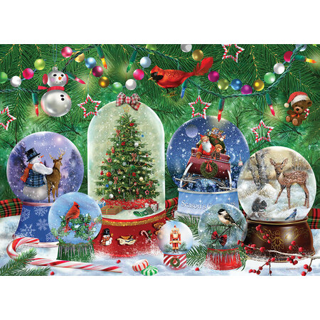 Snow Globes Puzzle 500pc