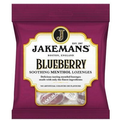 Jakemans Blueberry Menthol Drops