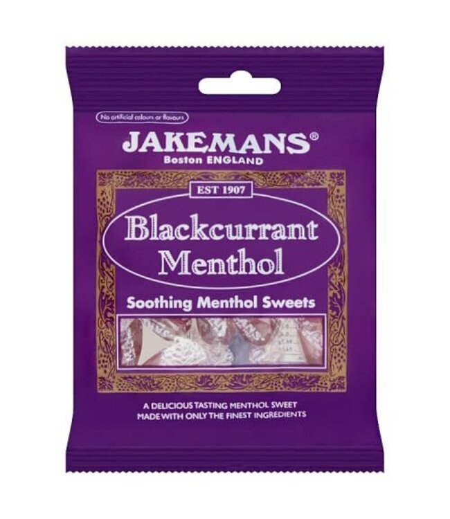 Jakemans Black Currant Menthol Drops