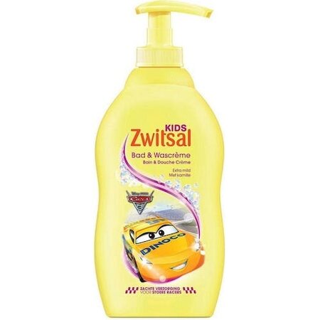 Zwitsal Bath & Wash Cream 400ml - Cars