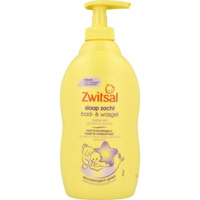 Zwitsal Sleep Well Lavender Bath and Wash Gel 400ml
