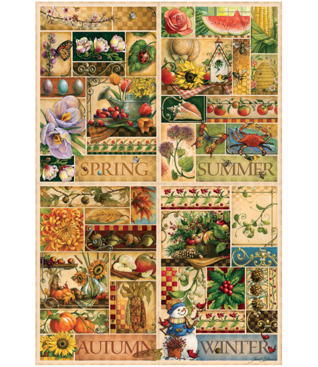 The Four Seasons Puzzle 2000pc