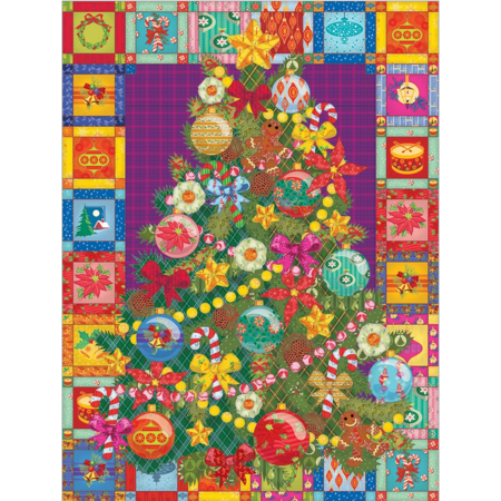 Christmas Tree Quilt Puzzle 275pc