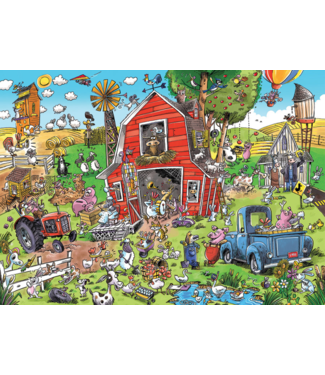 DoodleTown: Farmyard Folly Puzzle 1000pc