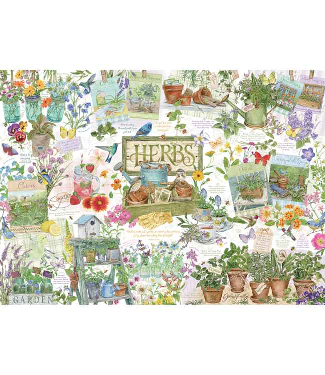 Herb Garden Puzzle 1000pc