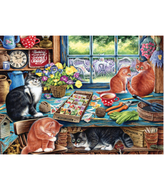 Cats Retreat Puzzle 1000pc